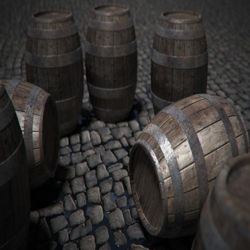 Wooden Barrels preview image